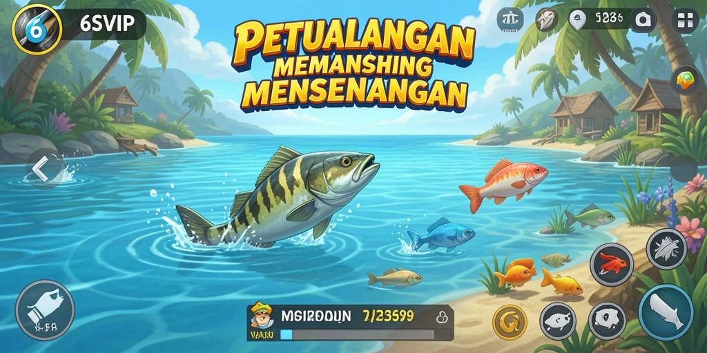 Tangkapan besar dalam game Fishing 6SVIP dengan tampilan yang menakjubkan.