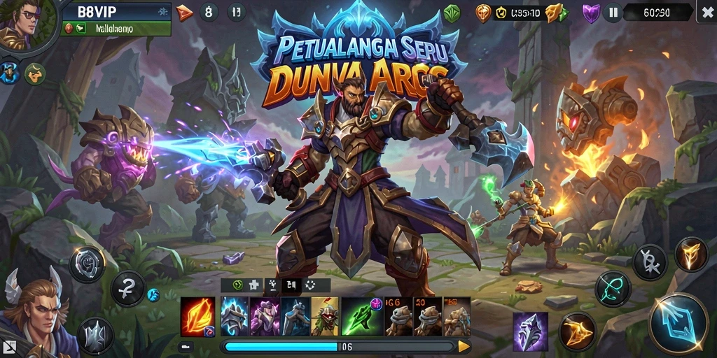 Gameplay menarik di dunia fantasi ARPG B8VIP.