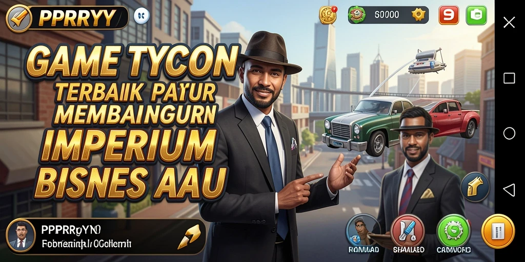Tampilan gameplay PPRRYY yang menawarkan pengalaman Tycoon menarik.